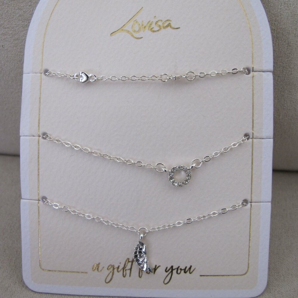 Lovisa Bracelet Trio/Stackable Bracelets